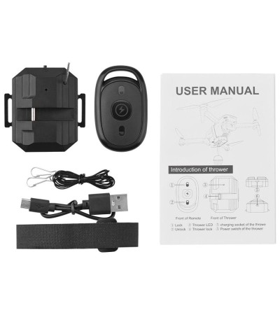 小米无人机空投Fimi X8 SE/2020 X8迷你起落架婚礼求婚送液器投掷器救援装置支架