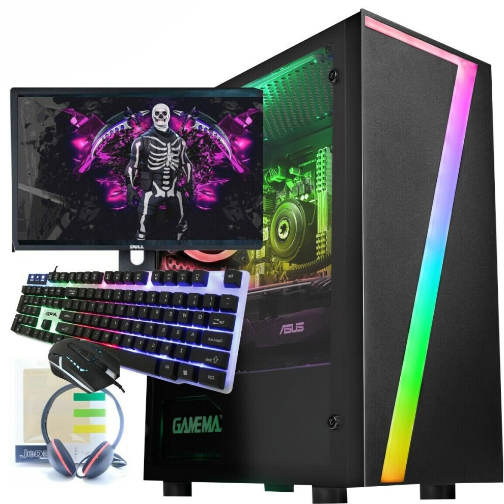 Refurbished FAST Intel Core i7 Gaming PC Computer 8GB RAM 1TB HDD W 10 GT730 2GB 